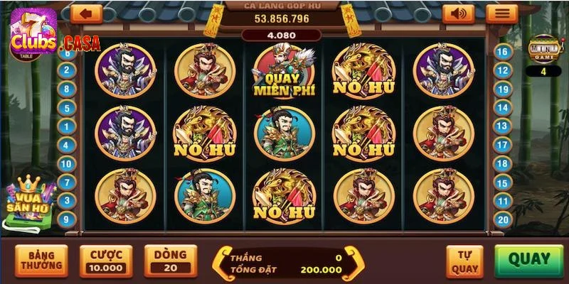 Nổ Hũ Tam Quốc – Game Nổ Hũ 7Club Được Chơi Nhiều Năm 2025